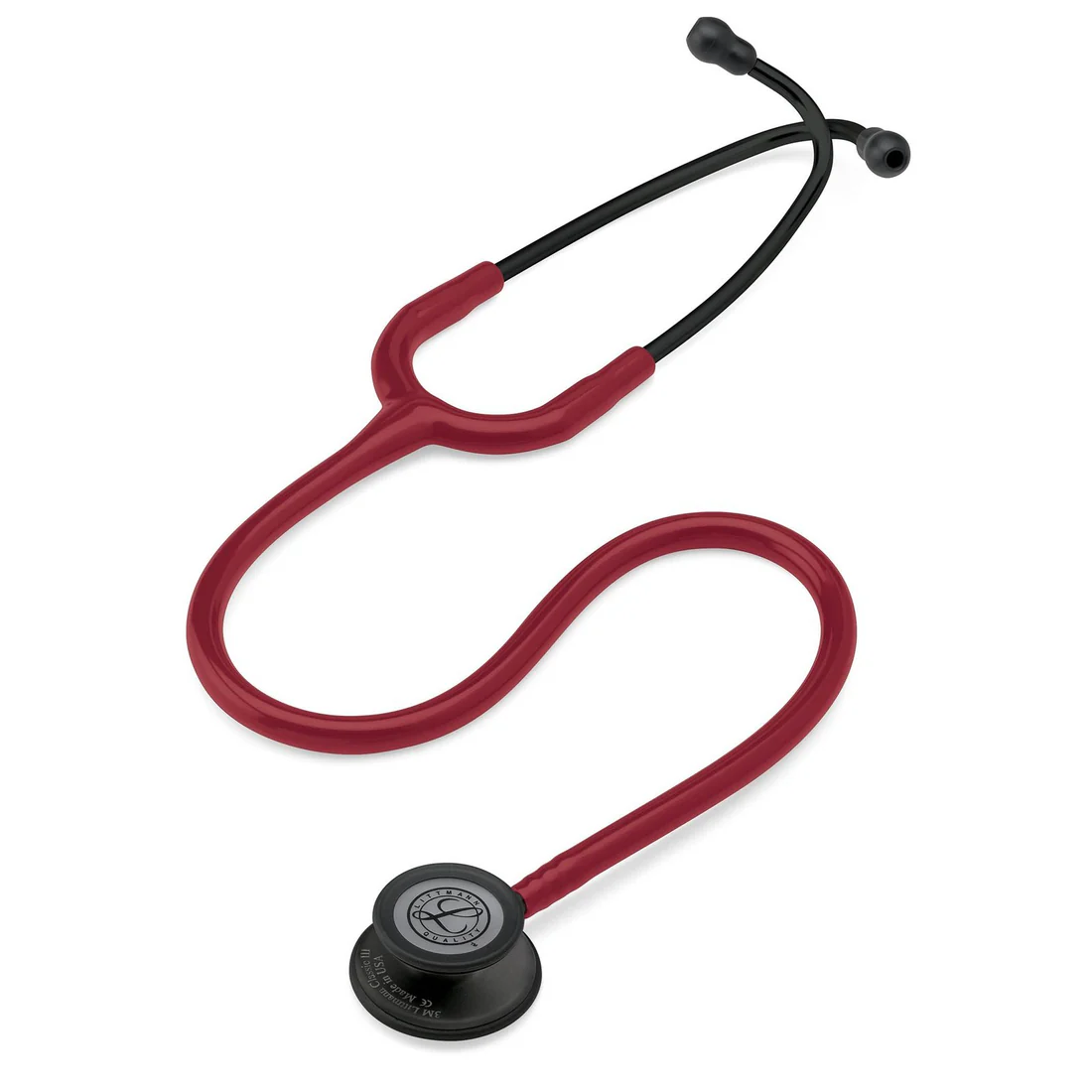 Burgundy tube & Matte black chest piece - Image 2