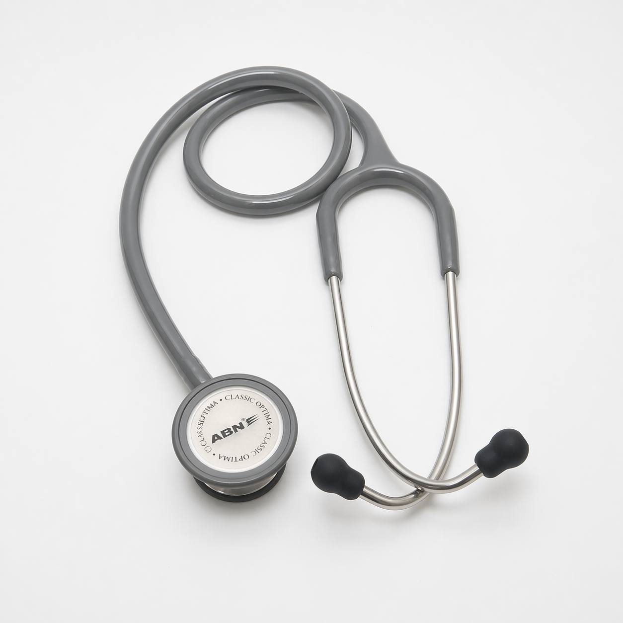 ABN Classic Optima Adult Stethoscope – Grey - Image 3