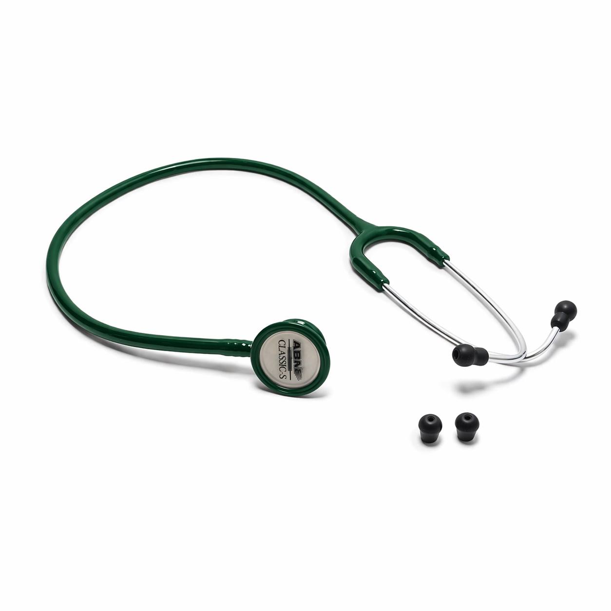 ABN Classic-S Adult Stethoscope – Hunter Green - Image 2