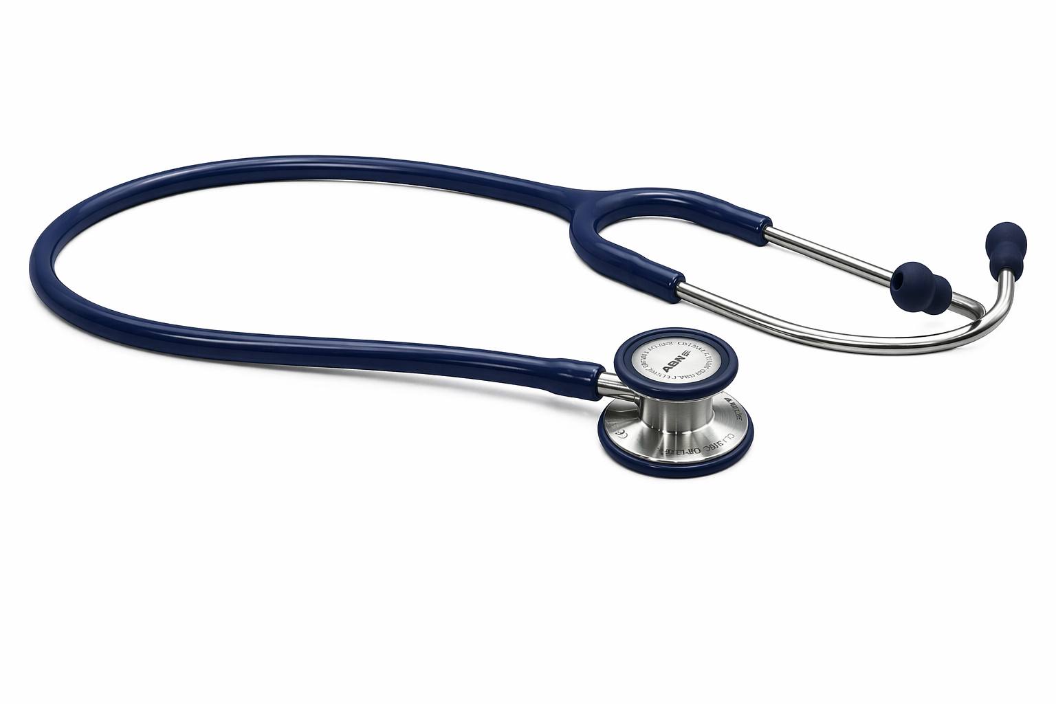 ABN Classic Optima Adult Stethoscope – Navy Blue - Image 4