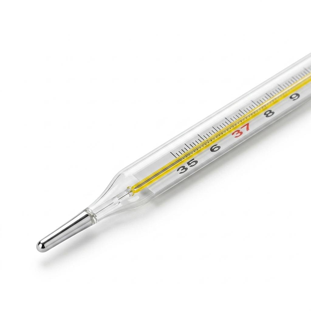 Mercury Body Temperature Thermometer