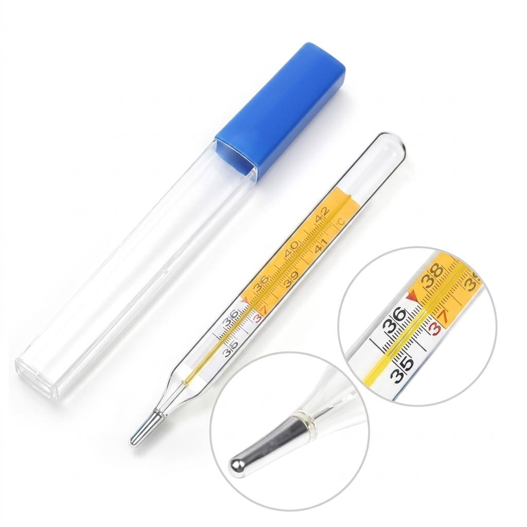 Mercury Body Temperature Thermometer - Image 2
