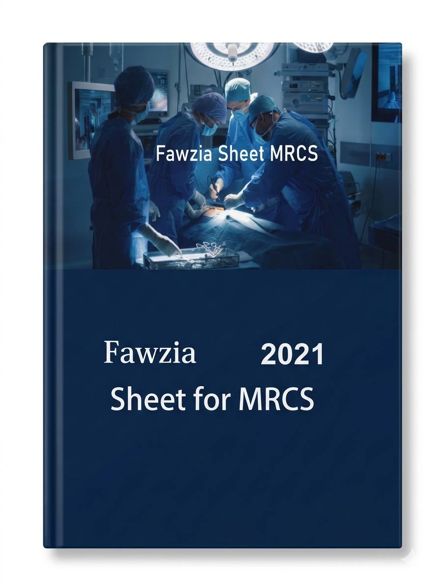 Fawzia Sheet for MRCS