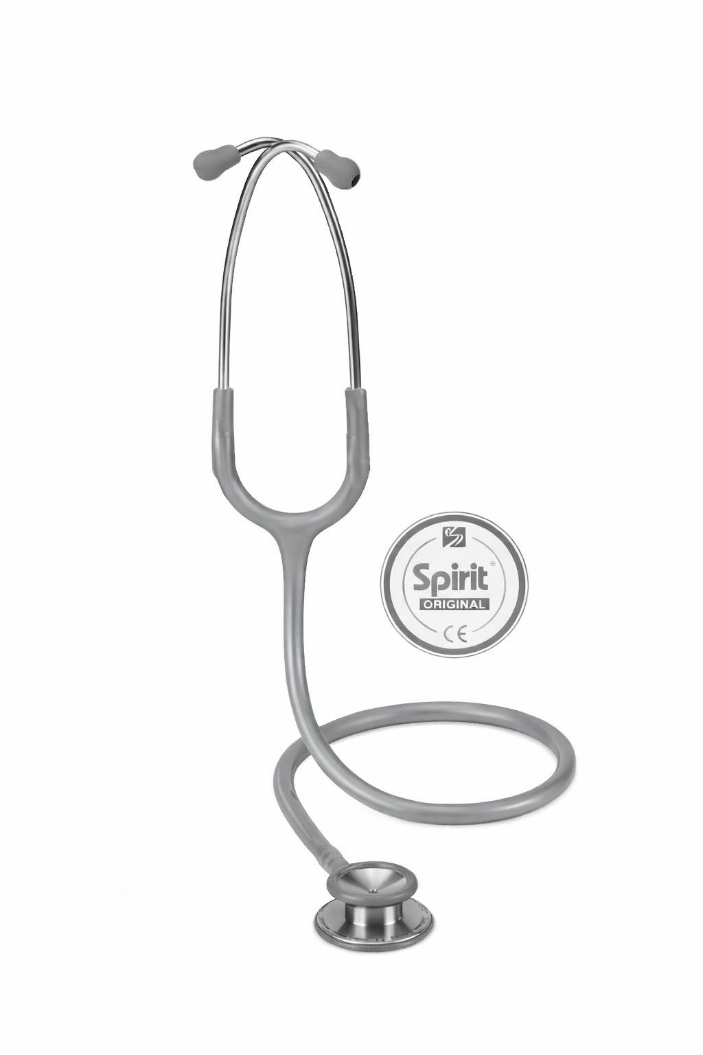 Spirit Professional Stethoscope – Gray tube (Dual Head)