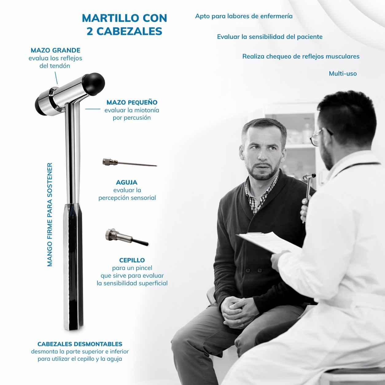 Multi-Function Reflex Hammer - Image 3