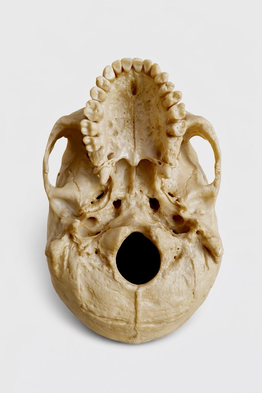 Porcelain Anatomical Skull Model - Image 3