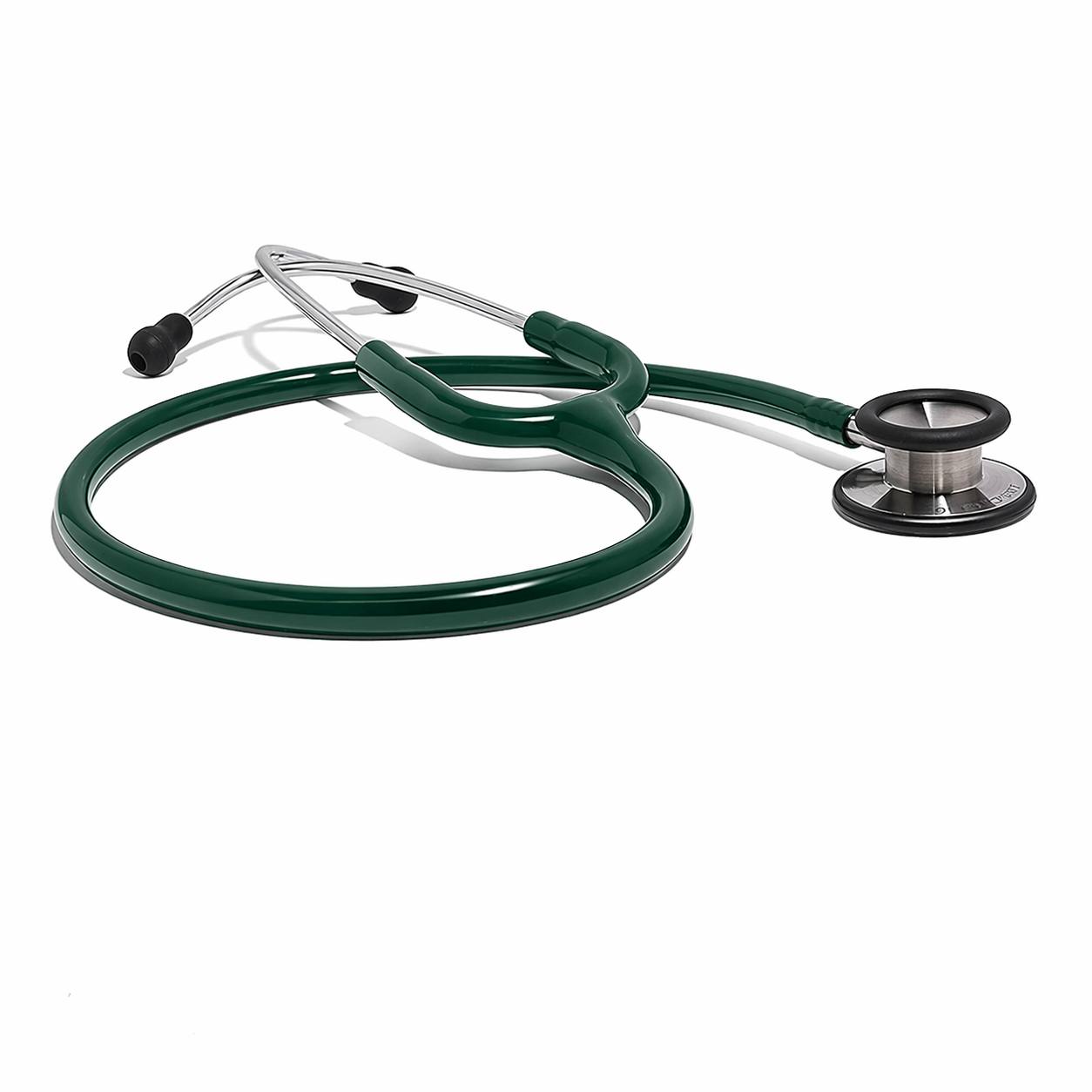 ABN Classic-S Adult Stethoscope – Hunter Green - Image 5