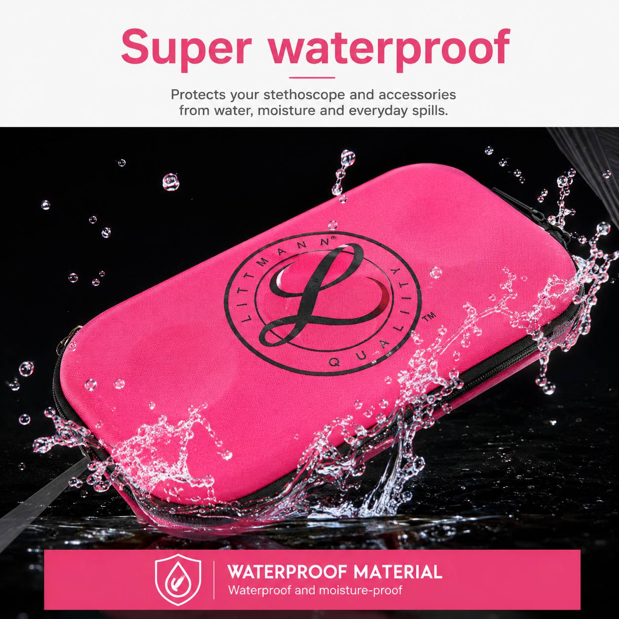 Stethoscope Carry Case – Pink - Image 4