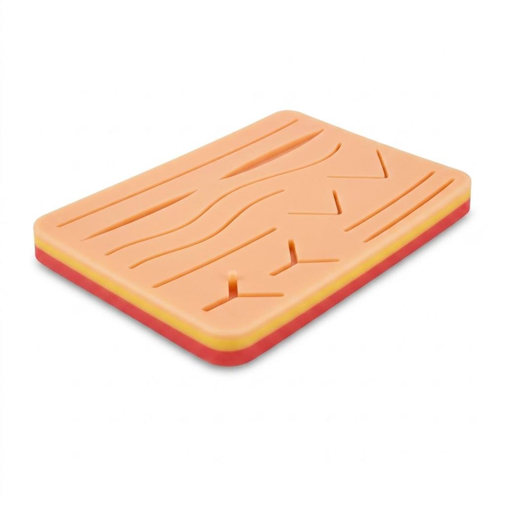 3-Layer Silicone Suture & Injection Practice Pad - Image 2