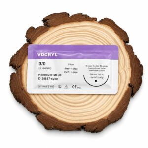 Absorbable Suture with Round Body Needle (USP 3/0)