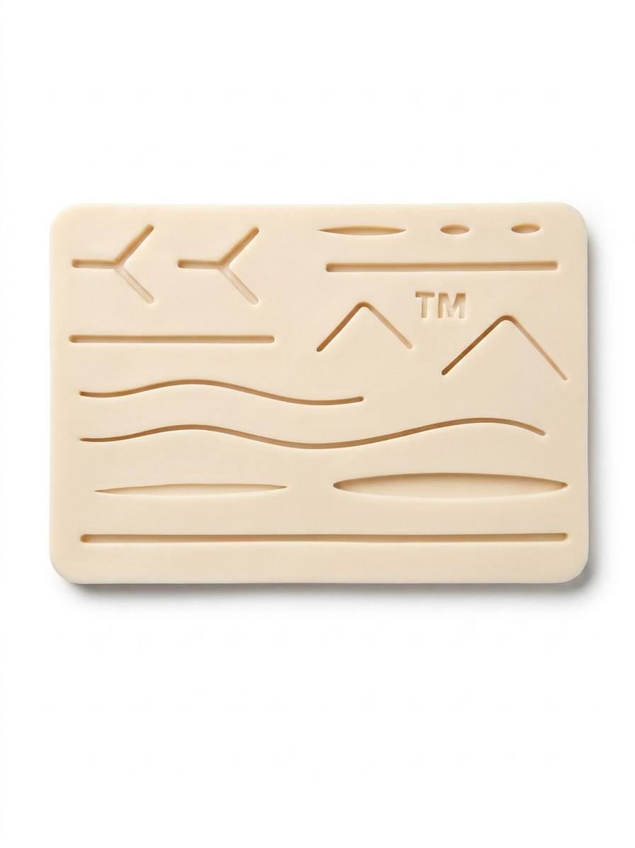 1Layer Silicone Suture Practice Pad